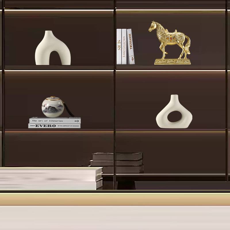 办公室领导老板办公桌装饰品摆件高端大气上档次书柜背景柜工艺品