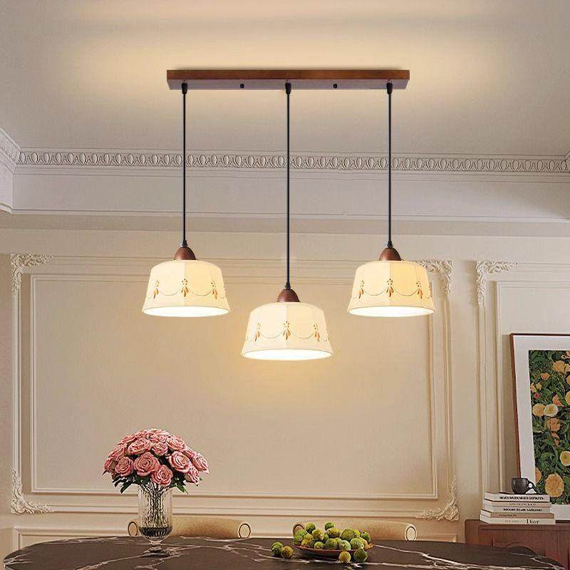 中古风三灯风具餐厅款吊954灯头餐桌灯新长条灯饭厅灯创意商用餐,家装灯饰光源,智能吊灯,淘宝优惠券,粉丝福利购,淘宝优惠卷