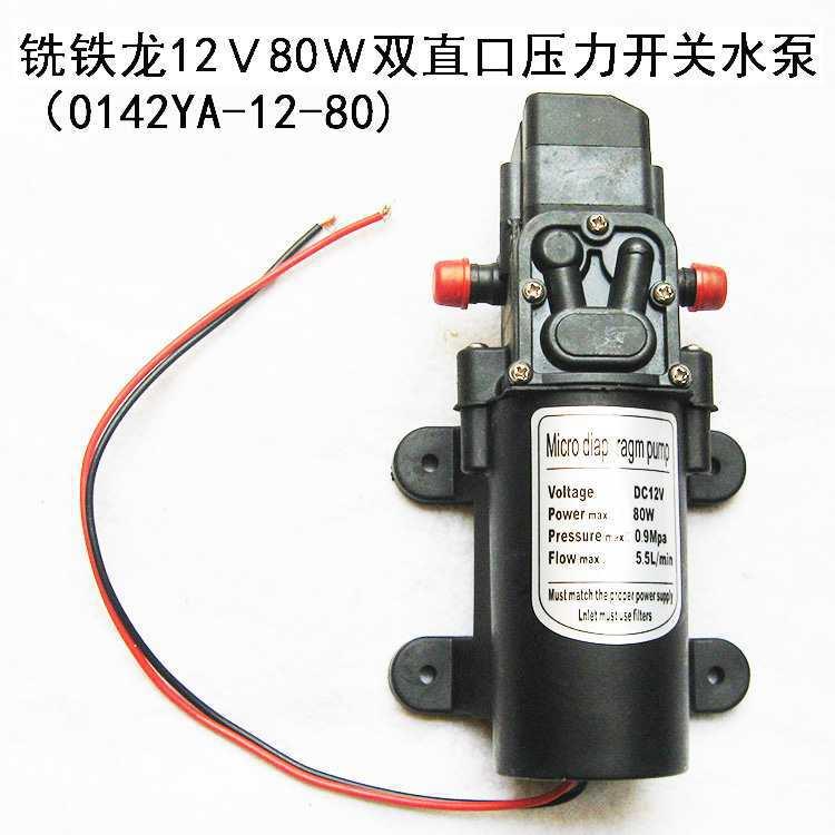 智泵能水泵增压洗车直流微电压电24V泵车122V8型0W高吸压家用自隔