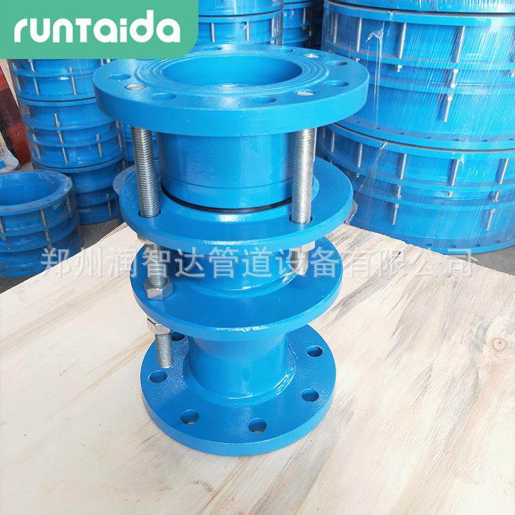 B2管道松套伸缩节F传钢制力伸缩接头 缩不锈钢双VSSJA-2法兰限位