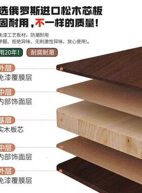 木书柜储物柜实一落体用TFJ客厅靠墙展示柜置物家架带玻璃门整墙地柜