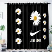 个性 创意潮流遮光帘卧客室飘窗窗遮阳帘工作室服厅装 店创意471背