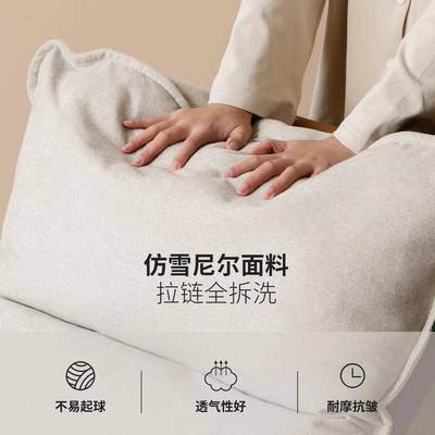 布艺蛋壳椅闲单人沙发家椅311摇椅大人躺椅用懒人沙发阳台休椅