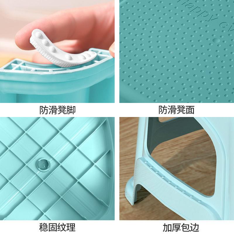 塑料童收客纳凳见详情加厚熟胶儿板凳家用耐厅结实用成人吃饭小凳子