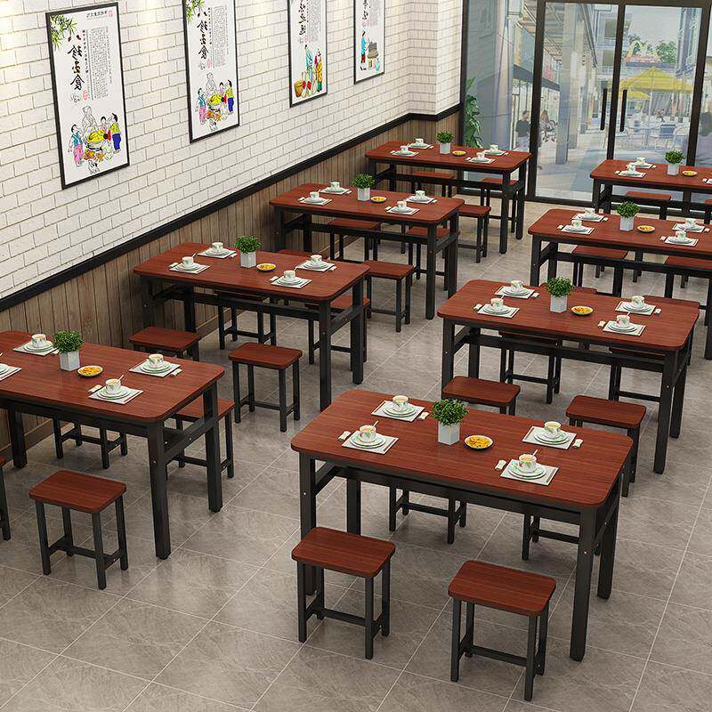 凳子桌组合小吃店餐烤568椅快餐店桌餐椅早经济型桌子烧简约家用