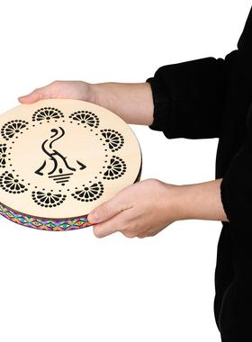 10寸溪水鼓音乐会伴声奏溪CBU水河拟声愈器自然溪水疗流小众打击