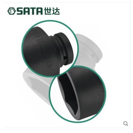 世达工具1寸系列六角风动套筒风炮套管气动套筒头 34829-34853