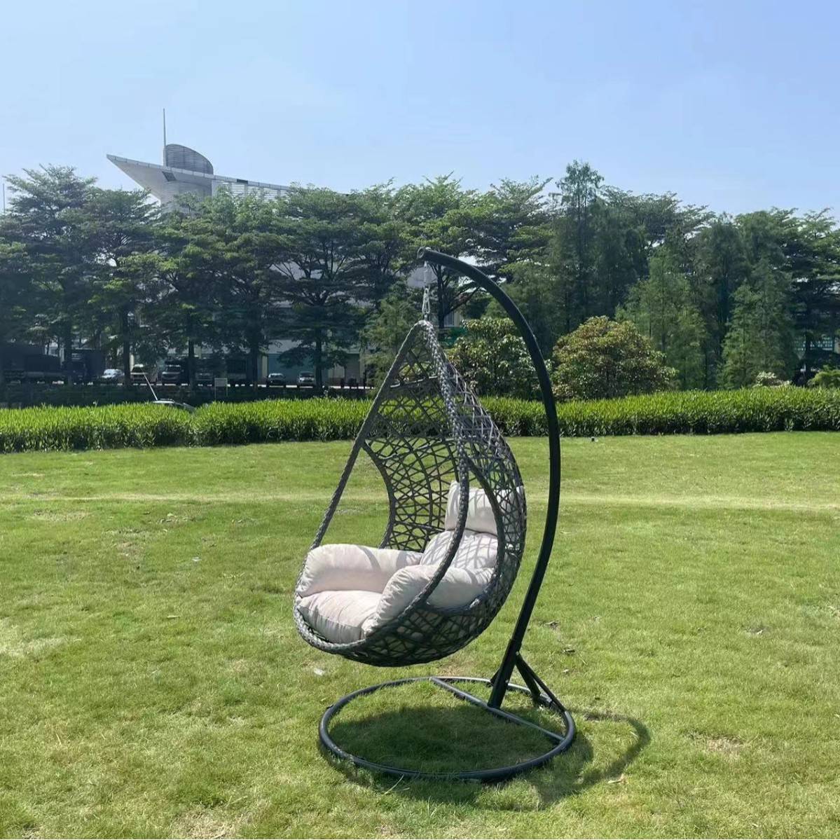 户外折叠吊蓝户外家具户外吊蓝户外鸡蛋吊椅户外秋千轻奢花园