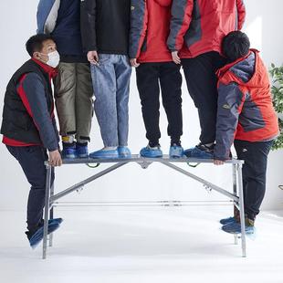 9oZH凳升降加马凳子结实工地马施工脚 修55P 装 马登铁凳子折厚叠装