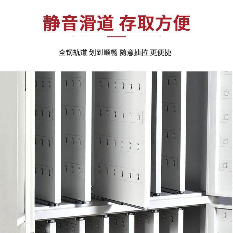 钢制钥匙柜汽钥车业房产多MH112位匙收纳柜落地匙式带锁物密码钥