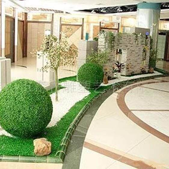 大草球真草球仿真米商兰草球针草球家居酒店场装饰草仿仿真米兰中