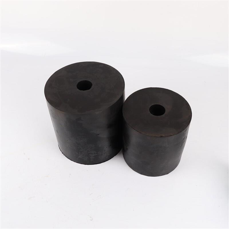 橡胶减震弹簧振动筛橡胶减震垫块震动平台M橡胶减震柱底座橡胶圈
