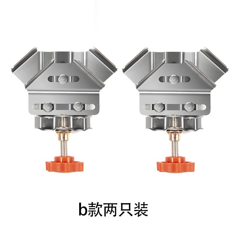 新款90度直角固定夹子木工夹具固定F器电焊相框拼接木板快速夹具