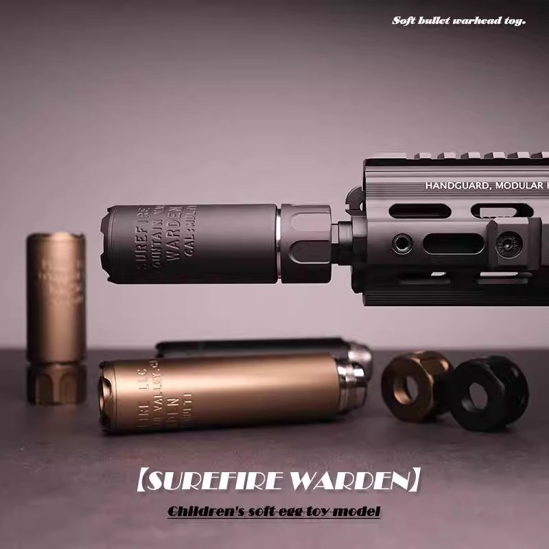 金属SOCOM消音器14逆牙消音金属锦明9 精击slPr司骏司马复刻版装