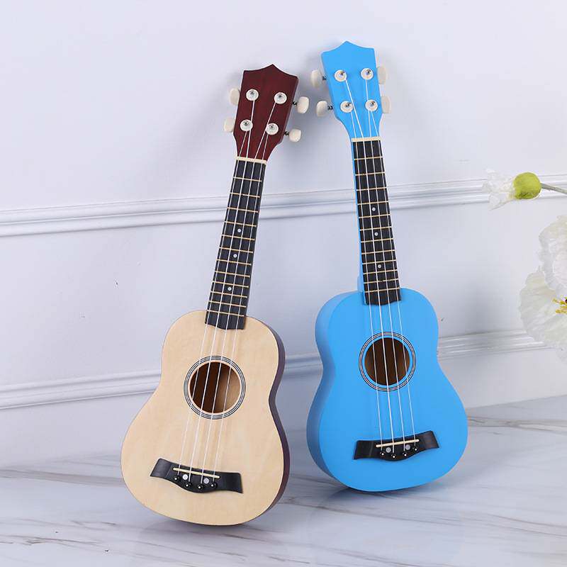 厂家直销木吉他儿童吉他四弦早教练习吉他送全套配件在线视频