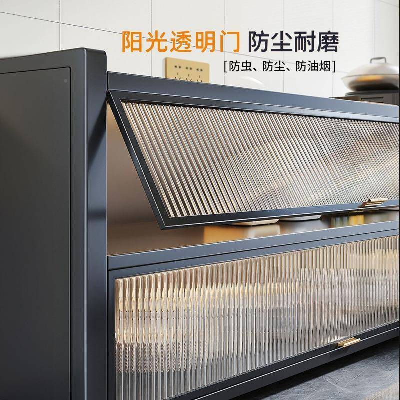 多功能厨房物厨移柜储柜落地多层hK2CiwQ8可动碗柜带轮厨柜房橱置