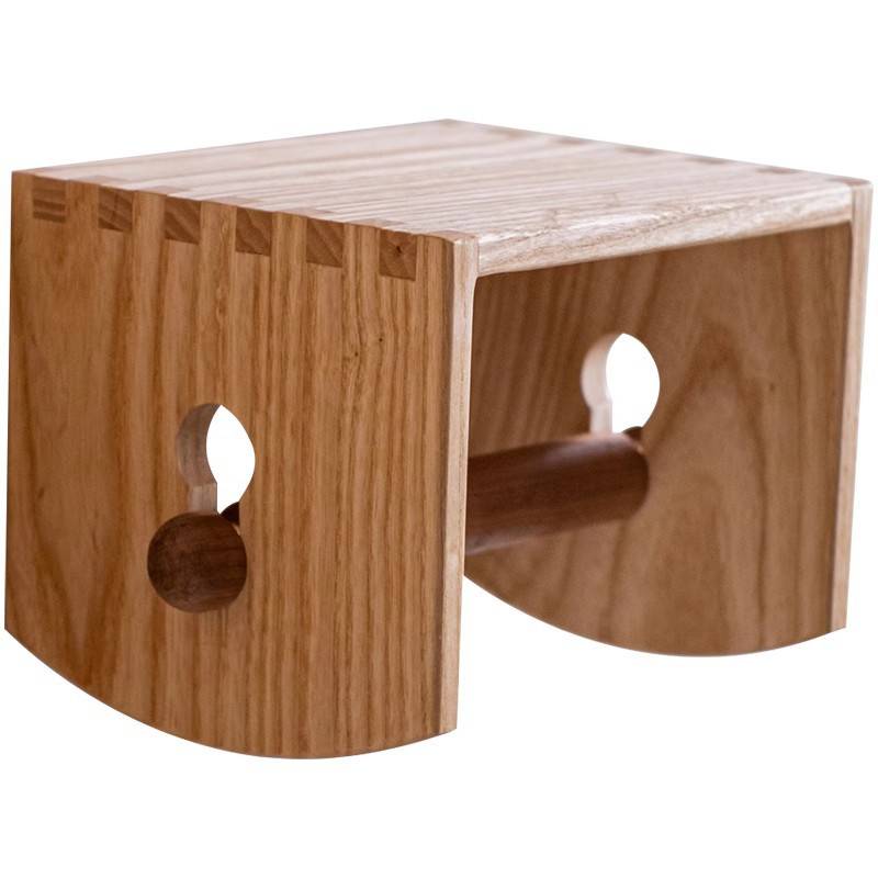 实木纸巾架厨房卷纸架免打孔简约卫生间厕纸架置物架创意壁挂式