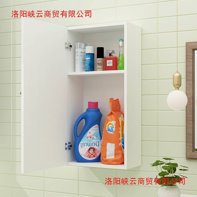 卫生间小吊柜镜边柜墙壁柜薄储物柜洗漱台装饰柜墙上置物收纳柜