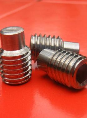 M8*61012DIN9156不锈钢304GB79无头柱端丝螺丝1，止8付紧顶定螺丝