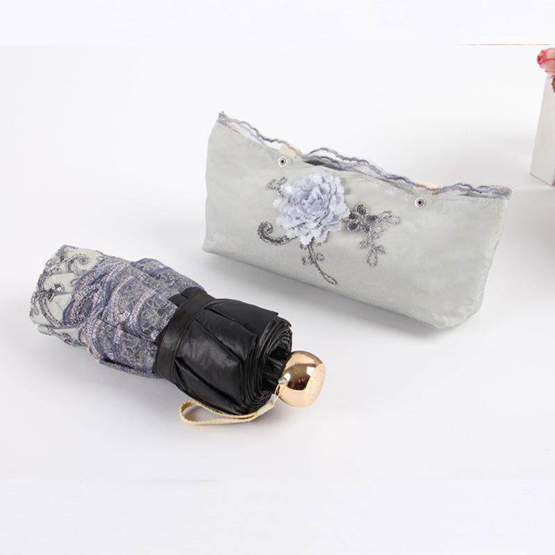 三叠CQZ公主防伞晒遮阳丝伞折晴雨伞紫外线洋黑胶绣花蕾太阳伞女,饰品/流行首饰/时尚饰品新,其他DIY饰品配件,淘宝优惠券,粉丝福利购,淘宝优惠卷