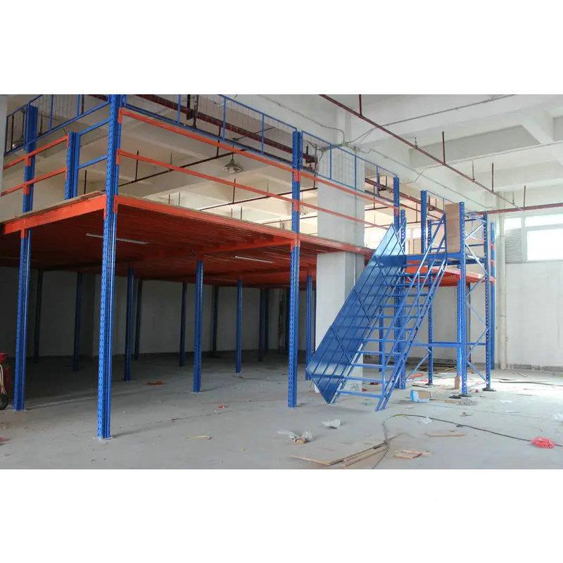 制平台立体阁楼式架搭建钢库899车间货仓架平台车货间二层阁楼货