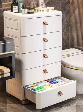 4/55/60/0cm卫生7间式TY4513象杂物浴室置物架家用收纳柜夹缝5抽