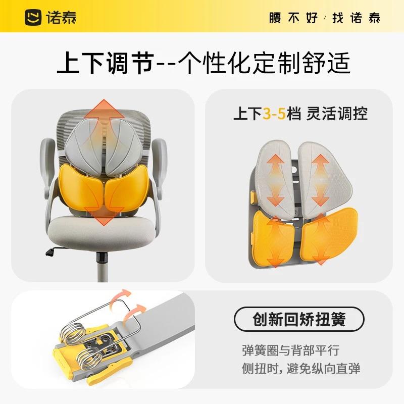 ⇕人体工腰靠垫办靠Fh($px}&公室座椅学靠背护久坐汽车腰床上枕腰