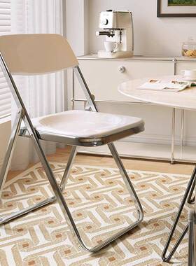 料折叠椅子家用靠背椅网红塑拍照OMV椅宿舍椅餐椅会议外办公户折