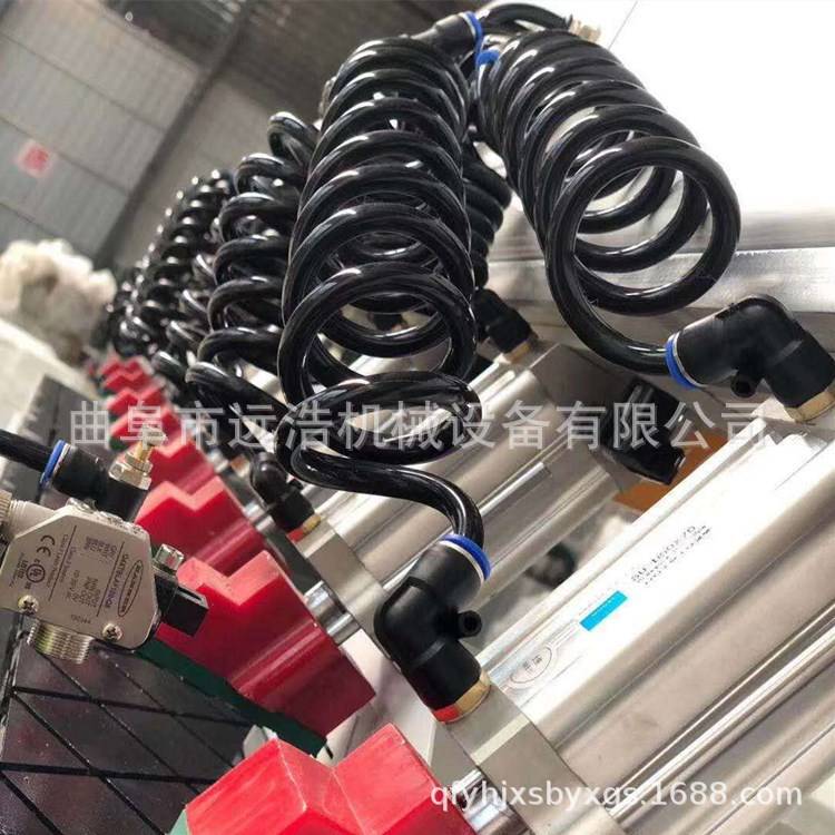 远浩木工机械数控侧孔机 电脑双头红外线扫描侧孔机 定位快识别准