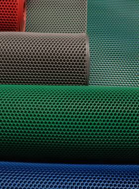 PC防窝滑垫V六边形镂空隔水卫蜂垫生AYP间泳池厕所走廊浴室厨房地