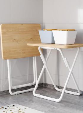 3YV便携折叠F759HTM8闲桌桌单人吃饭5餐小桌子电脑桌现代简约长条