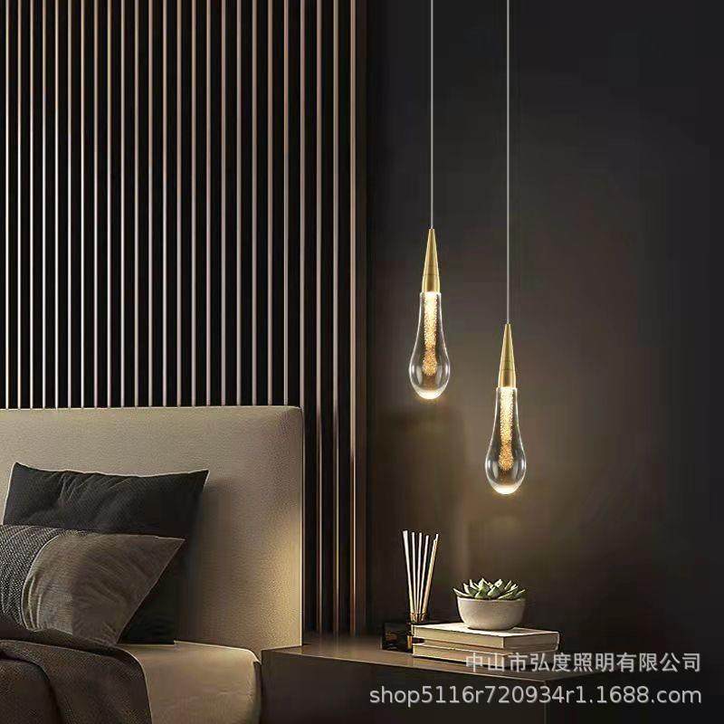 创意水晶滴水复式楼151吊灯意性餐个厅床头别墅旋转梯酒店工程灯,家装灯饰光源,智能吊灯,淘宝优惠券,粉丝福利购,淘宝优惠卷