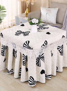 电暖炉正烤火桌烤子罩套火子电炉烤火炉65461加厚被方形桌布罩桌