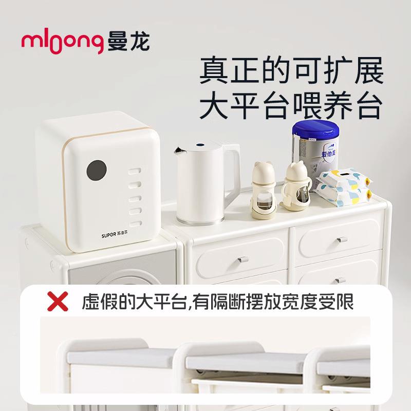 曼YQI龙趣搭搭宝儿童玩具纳架家收用宝物置物柜大容量储儿童收纳