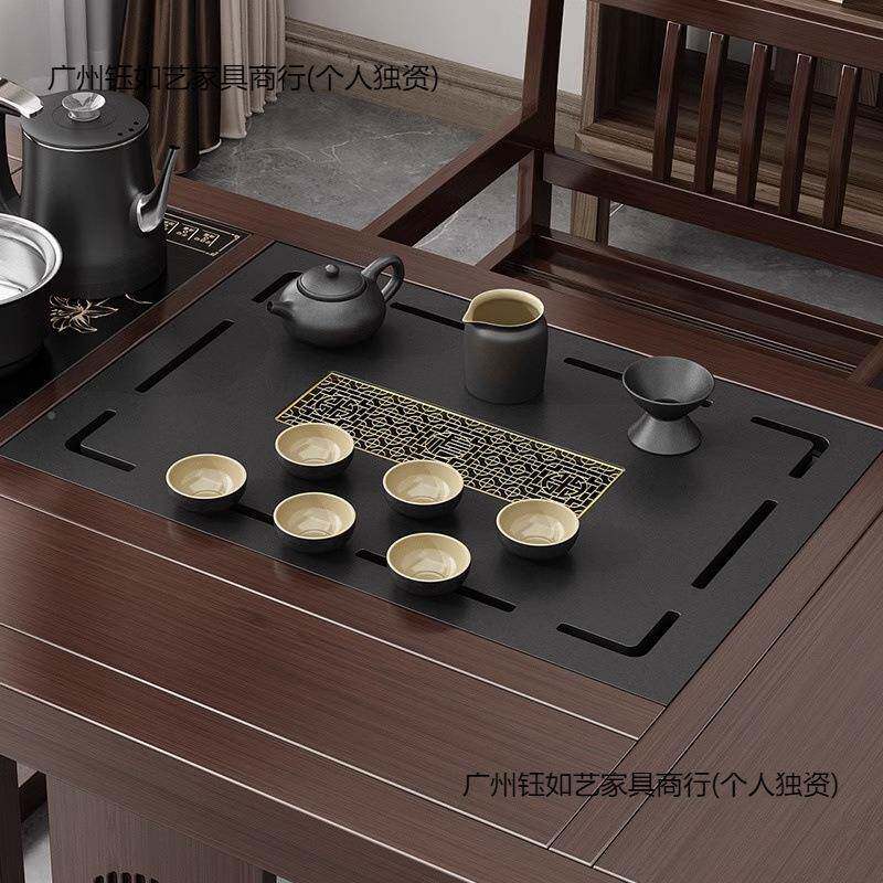 阳台茶桌椅组合简约厅全烧套办QTS公室客茶简约小茶桌水一体台