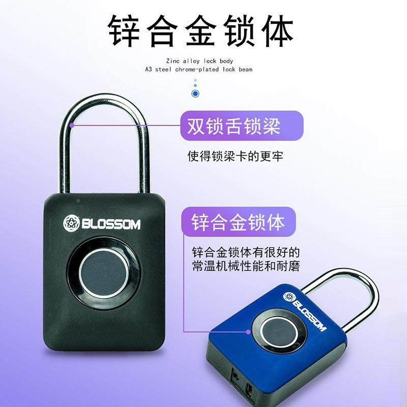 梅花指纹锁挂锁密指纹锁锁行李箱锁码屉ZW10抽锁,基础建材,入户门智能锁,淘宝优惠券,粉丝福利购,淘宝优惠卷