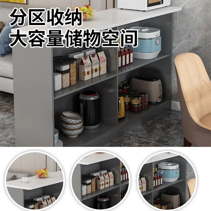 家用吧客厨房玄台关柜985断柜多功隔能餐边厅柜双面小户型靠墙高