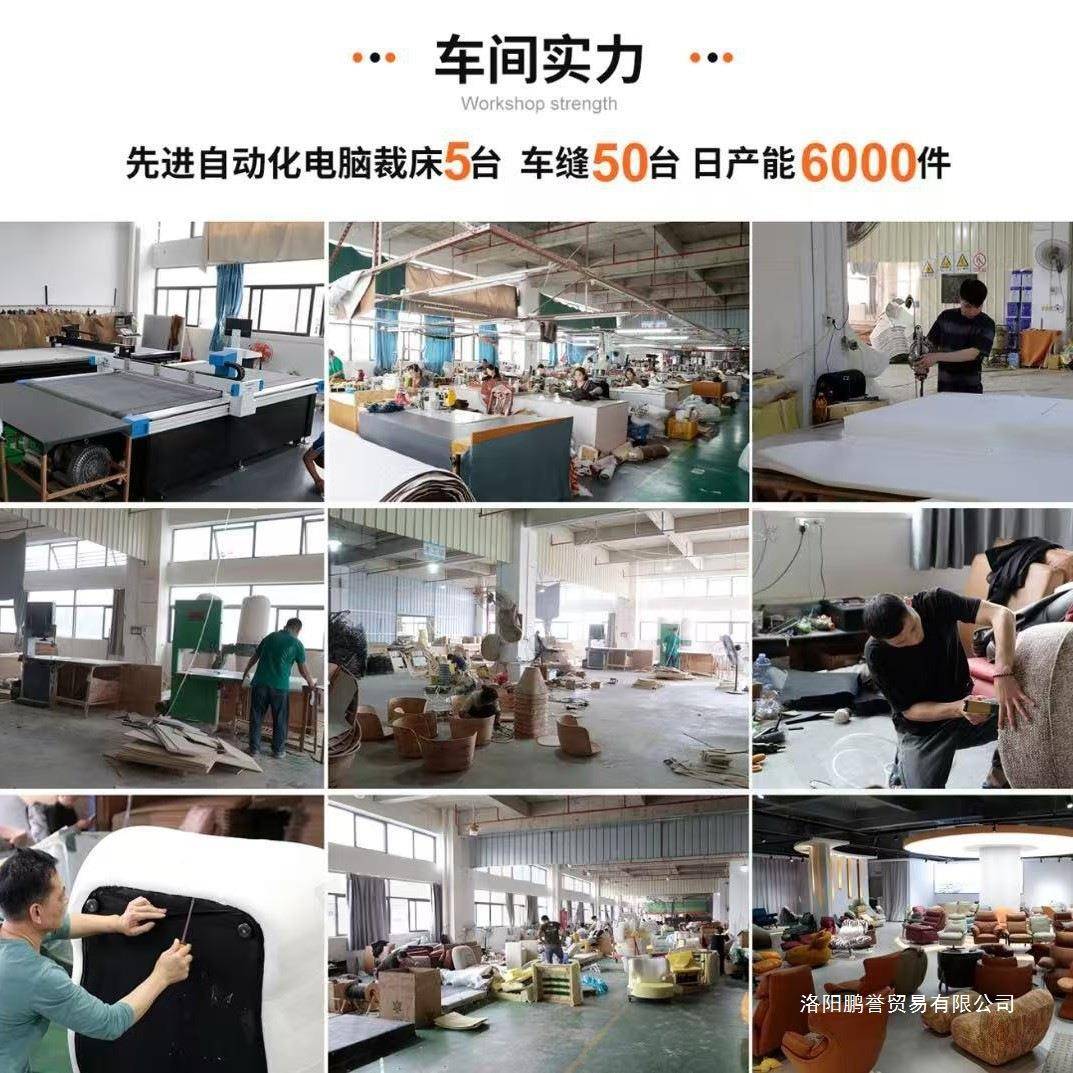 377老意式设师客厅创意计休闲躺椅懒人椅复古转美式虎椅旋转沙旋发