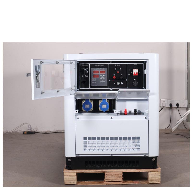 双缸柴油机千GF3-10发电组380V0-16KW瓦便携式方块体积小野营露营