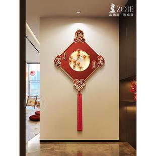 ed灯入挂画如意走廊户玄关装 柿道中国结202ltao10164过新中式 新款
