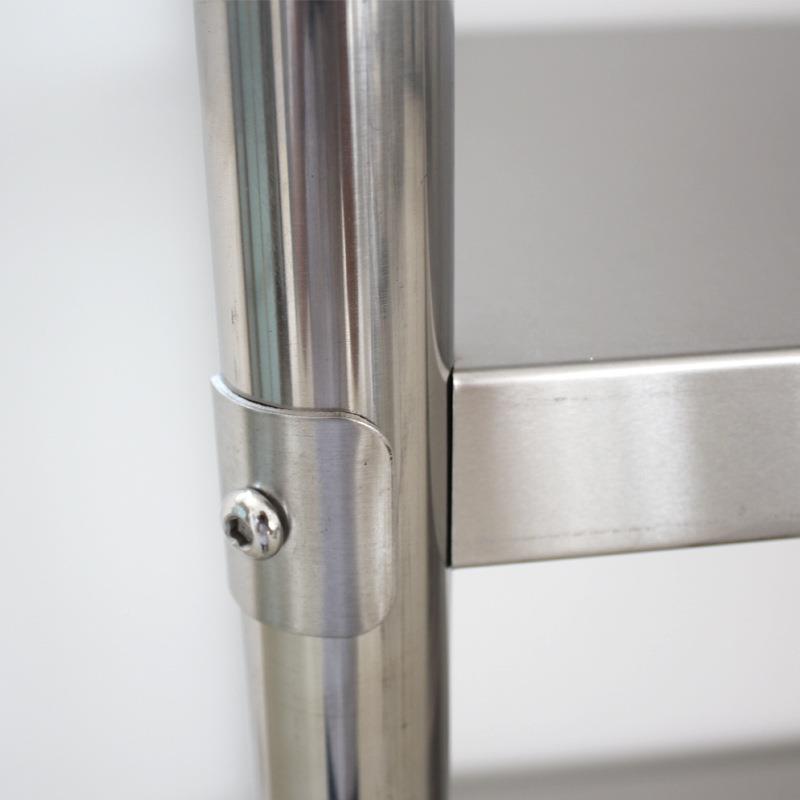 锈钢架货架145置不物架菜展示架厨房多层货架子商用厨房货架花架