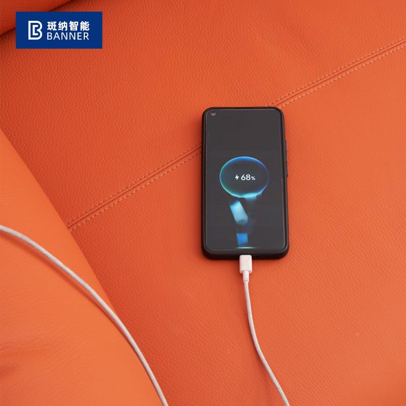 新款太空智能懒型人沙发小户客厅舱具直排三人位多功能家沙发BNY3