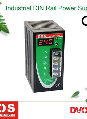 厂家EPR-24-24PV导轨式开关电源供应器DC24V1A电压数显质保三年