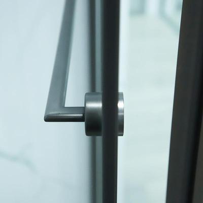 约简钻石型浴淋房卫生间防玻璃门防尘水干湿分464离隔断浴室推拉