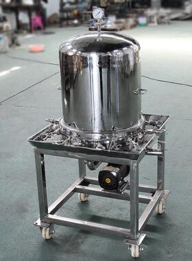 LIJ钢器层叠式全封闭板框过滤不微孔膜过滤活锈性炭悬浮物沉淀物