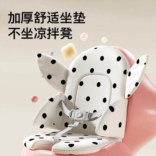 playkids携式婴饭儿童餐椅可折叠619家用宝宝吃桌多椅子功便能学