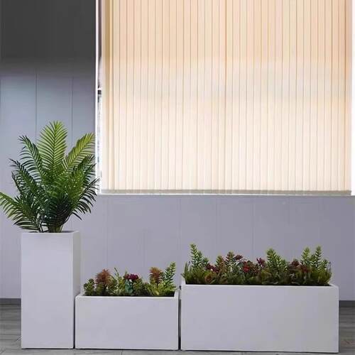 户外花箱阳台种植艺箱广场业街长方形锈314花坛铁成商品不钢花槽