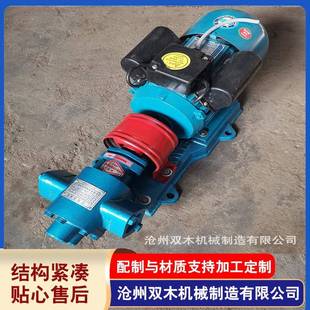 ZYB957 18.3渣油泵动重轮齿油泵输油豆浆齿轮泵小型油电泵