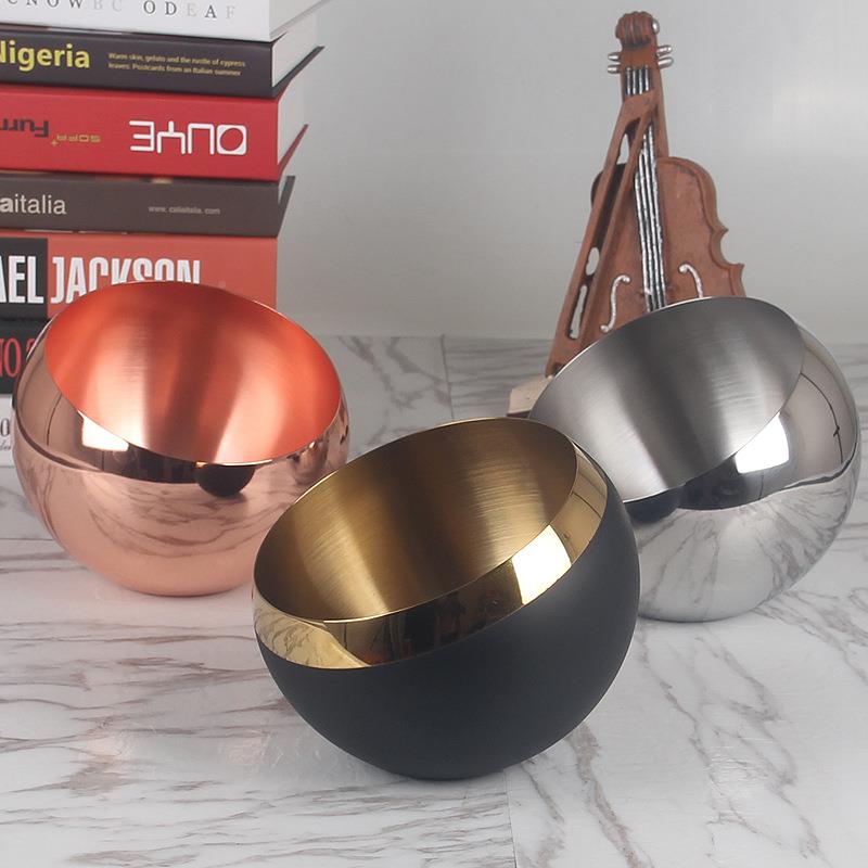 欧式桌面垃圾桶小号创可爱钢不意锈烟灰61881缸上果皮收纳盒桌酒