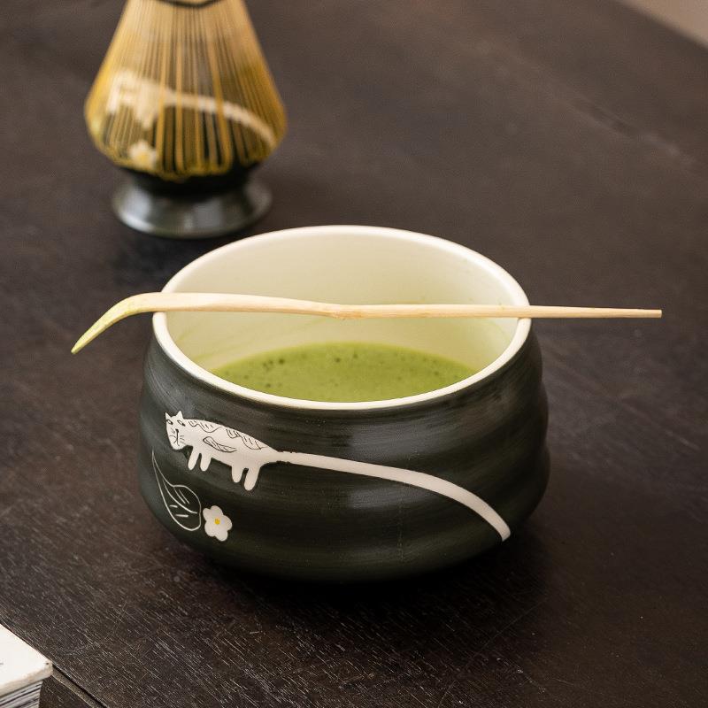 跨境抹茶套茶装绘抹茶.点刷百本立筅手立组合宋代茶抹茶打茶器工